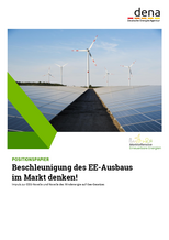 POSITIONSPAPIER: Beschleunigung des Ausbaus erneuerbare Energien im Markt denken!
