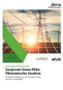 dena-MARKTMONITOR 2030 - Corporate Green PPA: Ökonomische Analyse